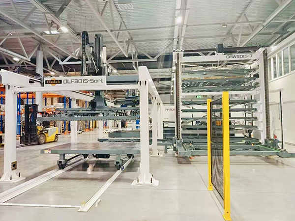 Linhas de produção automatizadas para empresas de processamento de chapas metálicas
