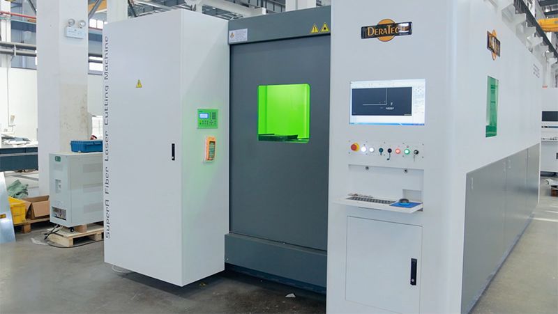 Máquina de corte a laser de fibra CNC da futura série H
